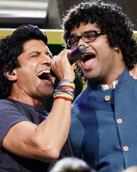 Farhan Akhtar and Siddharth Mahadevan