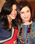 Ekta Kapoor and Farah Khan