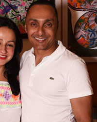 Penny Patel and Rahul Bose