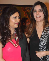 Artist Dr Archana Shrivastava and Simone Khan