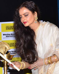 Subhash Ghai and Rekha