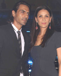 Arjun Rampal and Mehr Jesia