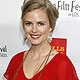 Australian actress Pippa Black from the TV series Outsourced arrives at the opening night gala of the Indian Film Festival in Hollywood