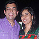 Sanjiv Kapoor with his wife