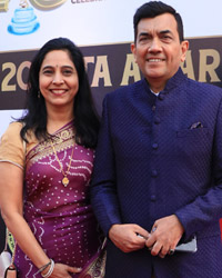 Alyona Kapoor and Sanjeev Kapoor