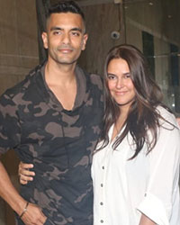 Angad Bedi and Neha Dhupia