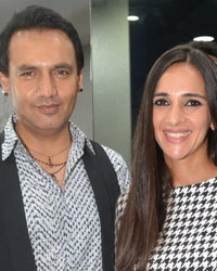 Marc Robinson and Tara Sharma