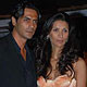 Arjun Rampal and Mehr Jesia