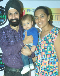 A D Singh with wife