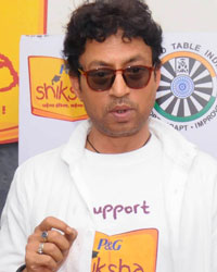 Irrfan Khan with P