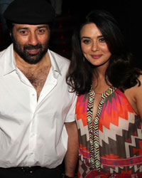 Rhehan Malliek, Sunny Deol and Preity Zinta