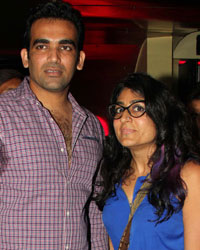 Zaheer Khan and Niharika Khan