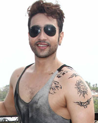 Adhyayan Suman during the on location shoot of the film Ishq Click