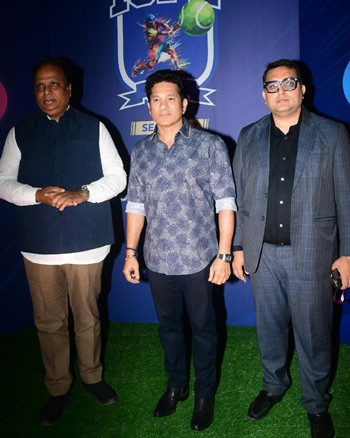 Sachin Tendulkar at ISPL Season 2 Auction