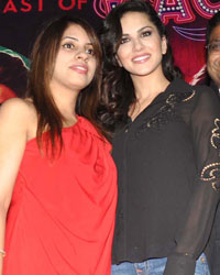 Sachin Joshi and Sunny Leone