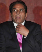 Dharmendra and Javed Akhtar