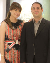 Michelle Poonawalla with brother Neville Vazifdar