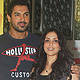 John Abraham and Pakhi