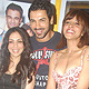 Pakhi, John Abraham and Manasi Scott