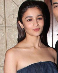 Alia Bhatt and Karan Johar