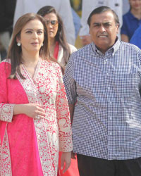 Nita and Mukesh Ambani