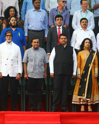 Opening of the JIO garden, joint initiative by reliance Industries and MMRDA, at BKC in Mumbai