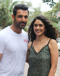 John Abraham and Mrunal Thakur