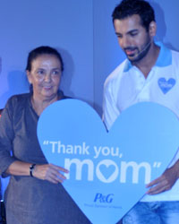 Firoza Irani and John Abraham