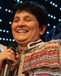 Varun Dhawan and Falguni Pathak