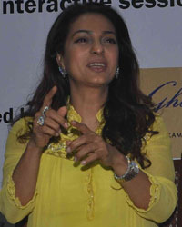 Juhi Chawla and Madhurima Nigam