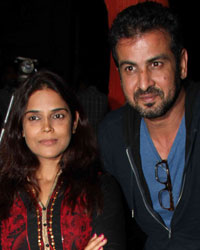 Neelam and Ronit Roy