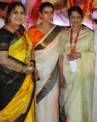 Kajol Celebrates Durga Puja