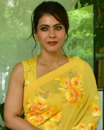 Kajol Promotes Maa Moive