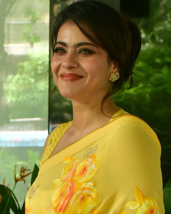 Kajol Promotes Maa Moive