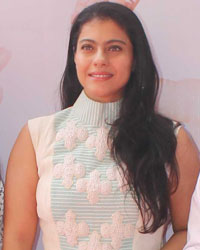 Kajol unveiled a stone sculpture by Rouble Nagi for Surya Childcare Hospital in Mumbai