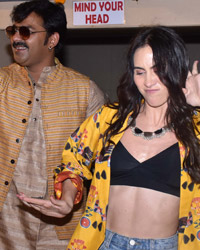 Pawan Singh and Lauren Gottlieb