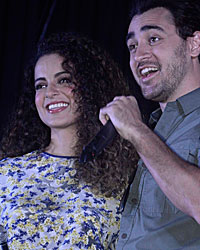 Kangana Ranaut and Imran Khan