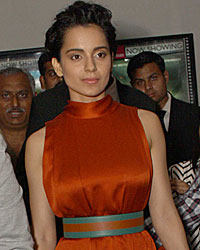 Kangana Ranaut and Vir Das at promotion of Revolver Rani in Noida