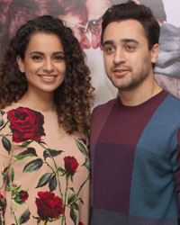 Kangana Ranaut and Imran Khan