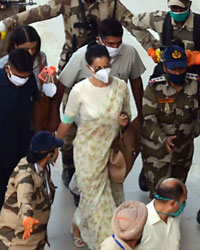 Kangana Ranaut at Chandigarh Airport