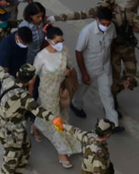 Kangana Ranaut at Chandigarh Airport