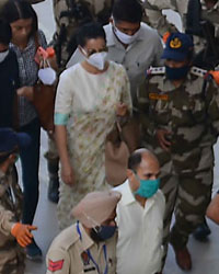 Kangana Ranaut at Chandigarh Airport