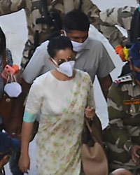 Kangana Ranaut at Chandigarh Airport