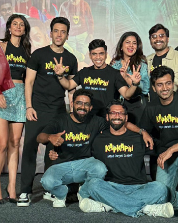 Sonia Rathee, Tusshar Kapoor, Jay Thakkar, Abishek Kumar, Siddhi Idnani and Dinker Sharma
