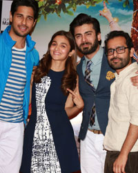 Siddharth Malhotra, Alia Bhatt and Fawad Khan