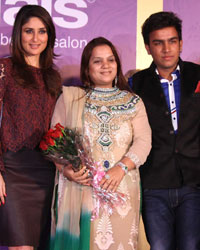 Kareena Kapoor during an event organised for her announcement as brand ambassador for Naturals Salon Chain