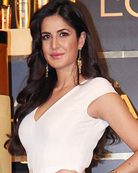 Katrina Kaif during the launch of new hair care range 6 Oil Nourish by L'oreal Paris