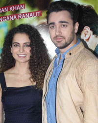 Kangana Ranaut and Imran Khan