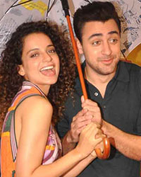 Kangana Ranaut and Imran Khan