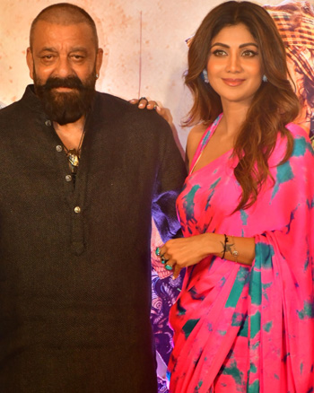 Sanjay Dutt and Shilpa Shetty